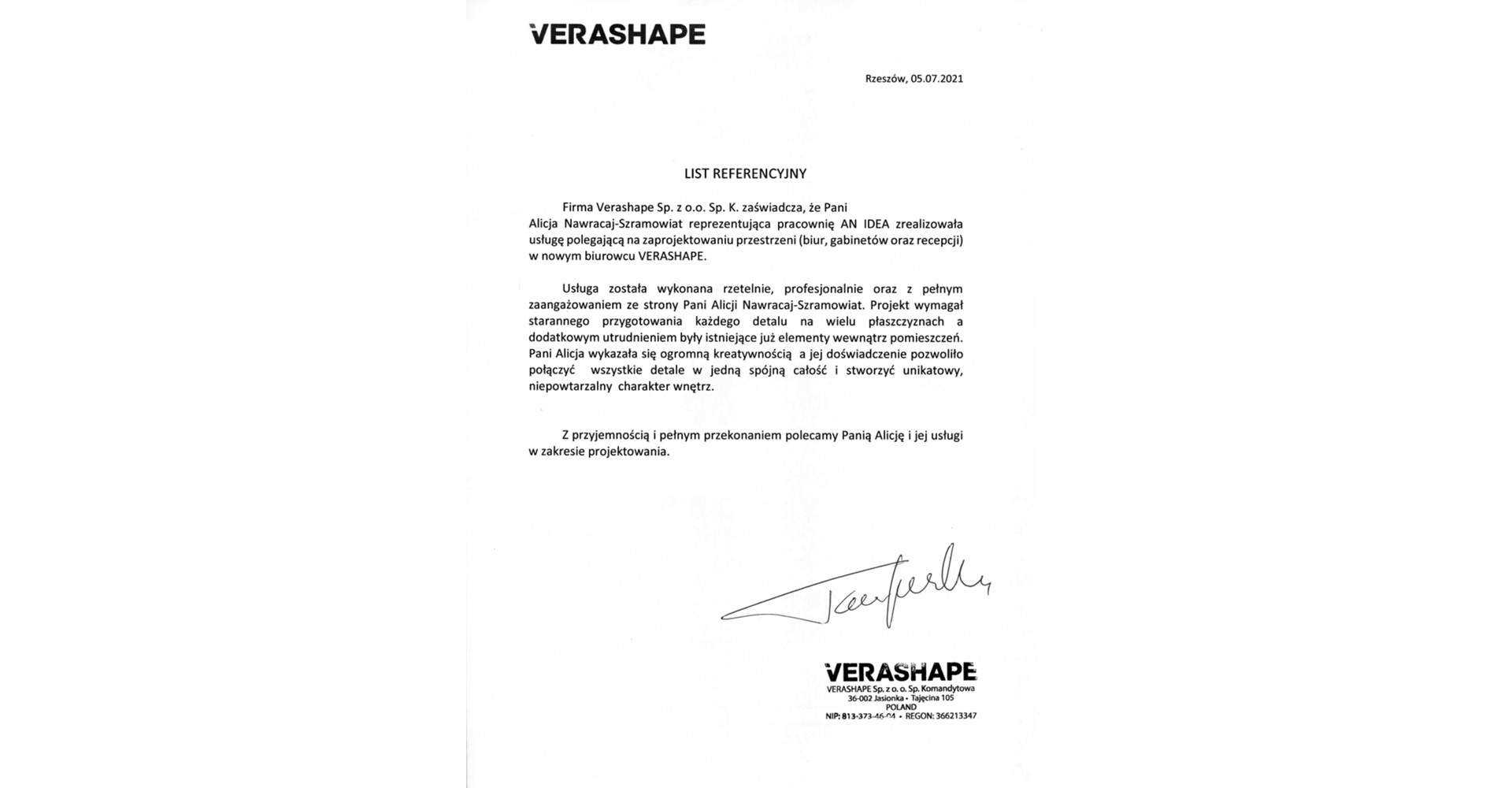 Verashape